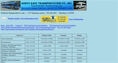 Desktop Screenshot of northeastbus.com